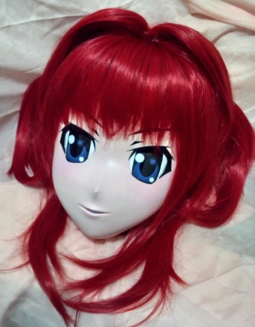 Маска кигуруми из латекса силикагеля на заказ для косплея мультипликационных