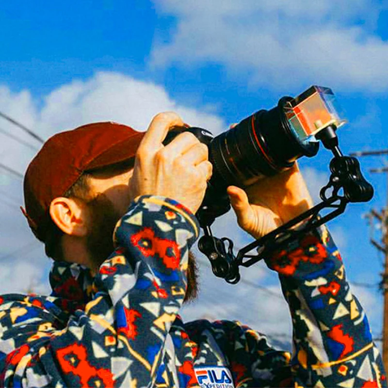 Видеокамера кристалл куб фильтр объектива Vlogger волшебный светильник для DSLR камеры фотографии Halo Кристалл Объектив Универсальный интерфейс 1/4