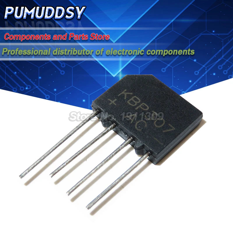 20 шт. KBP307 KBP 307 3A 700V ZIP4 плоский мостовой выпрямитель новый и IC|Интегральные схемы| |
