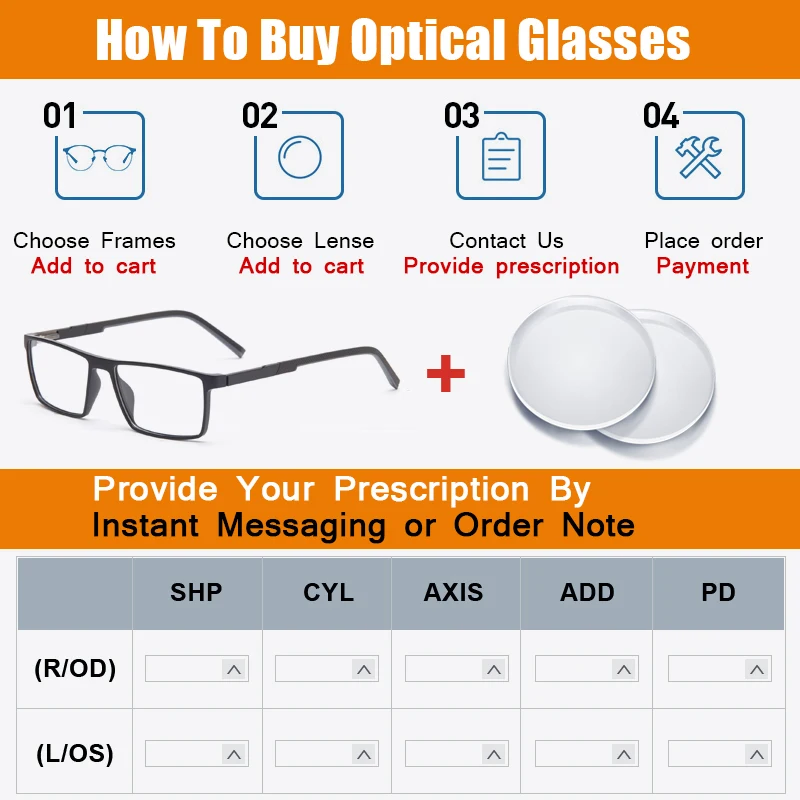 Оправа для очков женские TR90 очки по рецепту с синим светом близорукости