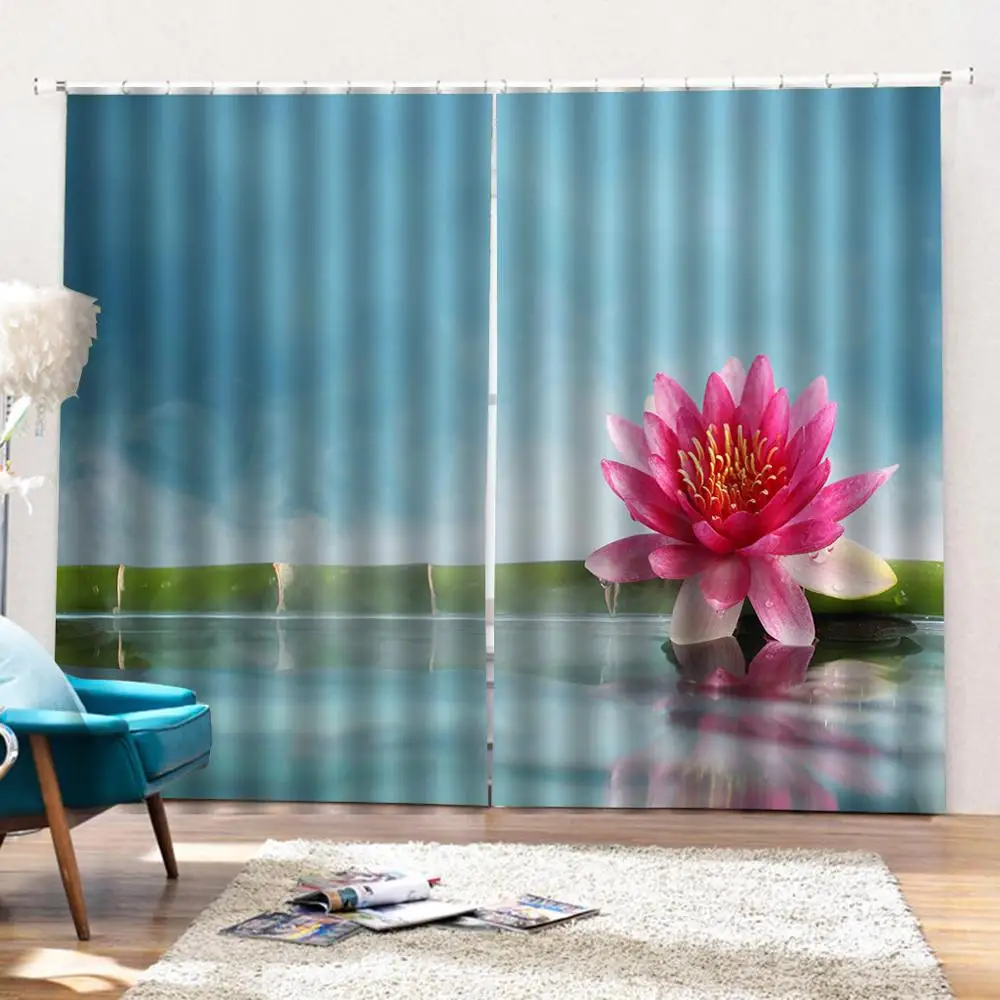 Затемняющие оконные шторы для фотосъемки Роскошные 3D занавески гостиной кровати