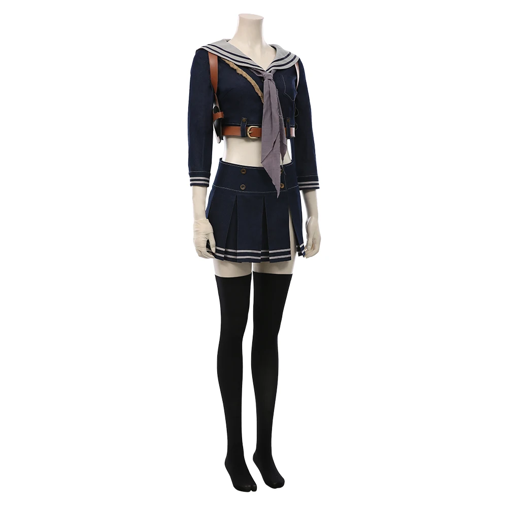 Sucker Punch cosplay Baby Doll costume Jacket Sailor Skirt Dress Costume Full Sets Halloween Carnival costume