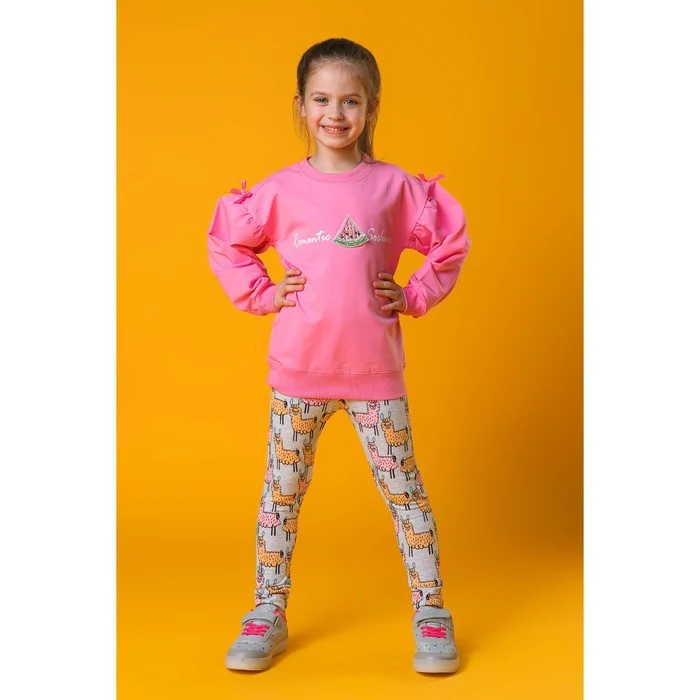 Толстовка для девочки MINAKU рост 104-110 см цвет розовый | Мать и ребенок