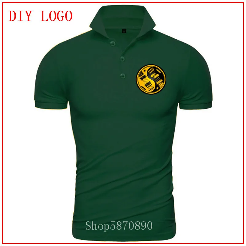 Мужская футболка с коротким рукавом желтая рубашка поло Инь Янь 2020 | одежда