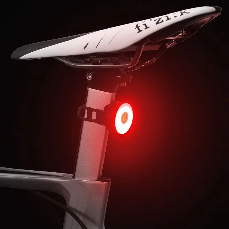 

IPX8 USB rechargeable bicycle taillight waterproof bike light for MTB helmet bag taillight 5 models cycling taillight