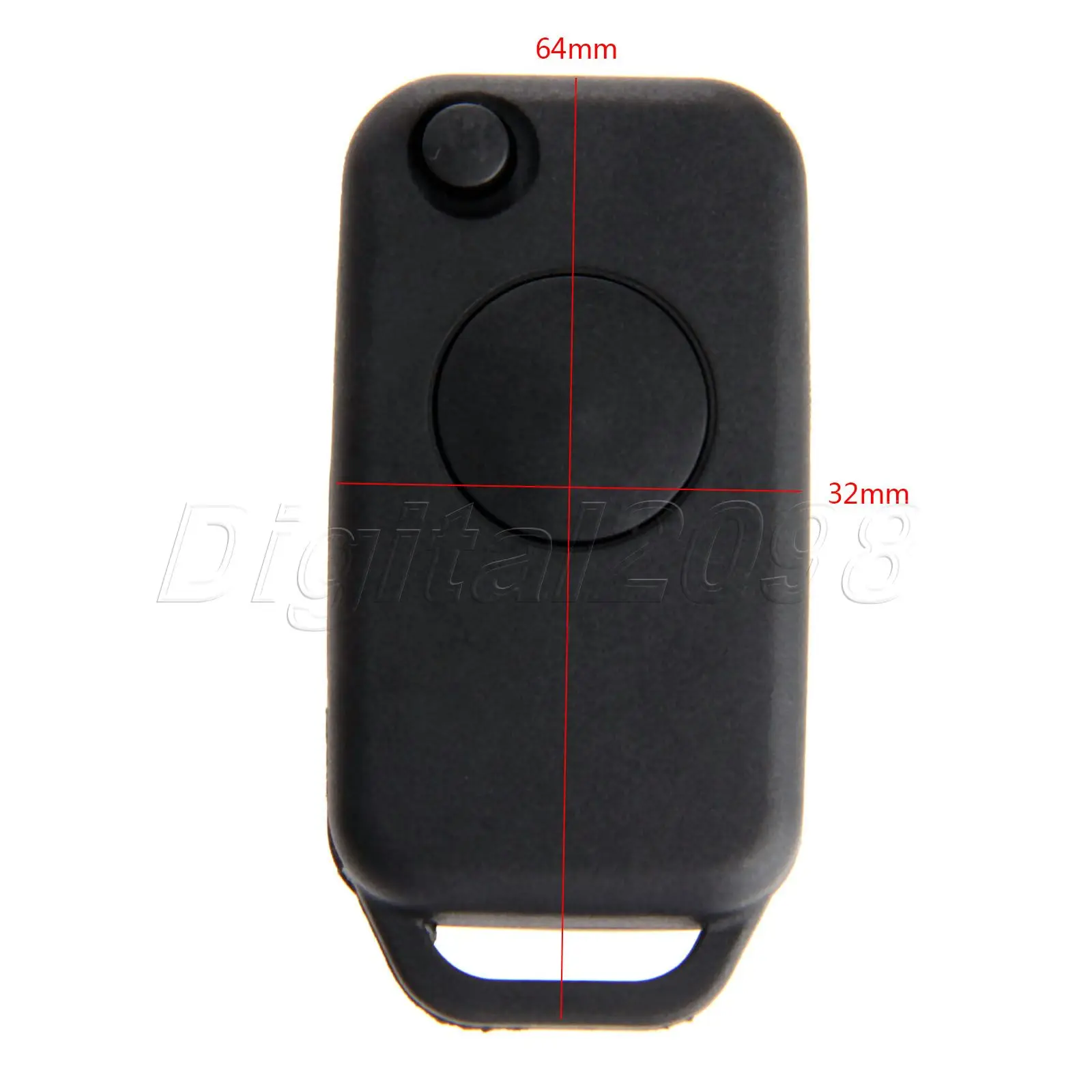 Yetaha 1 Button Uncut Blank Flip Folding Remote Car Key Case Shell Fob Replacement For Mercedes-Benz 1993-2003 Car-covers | Автомобили и