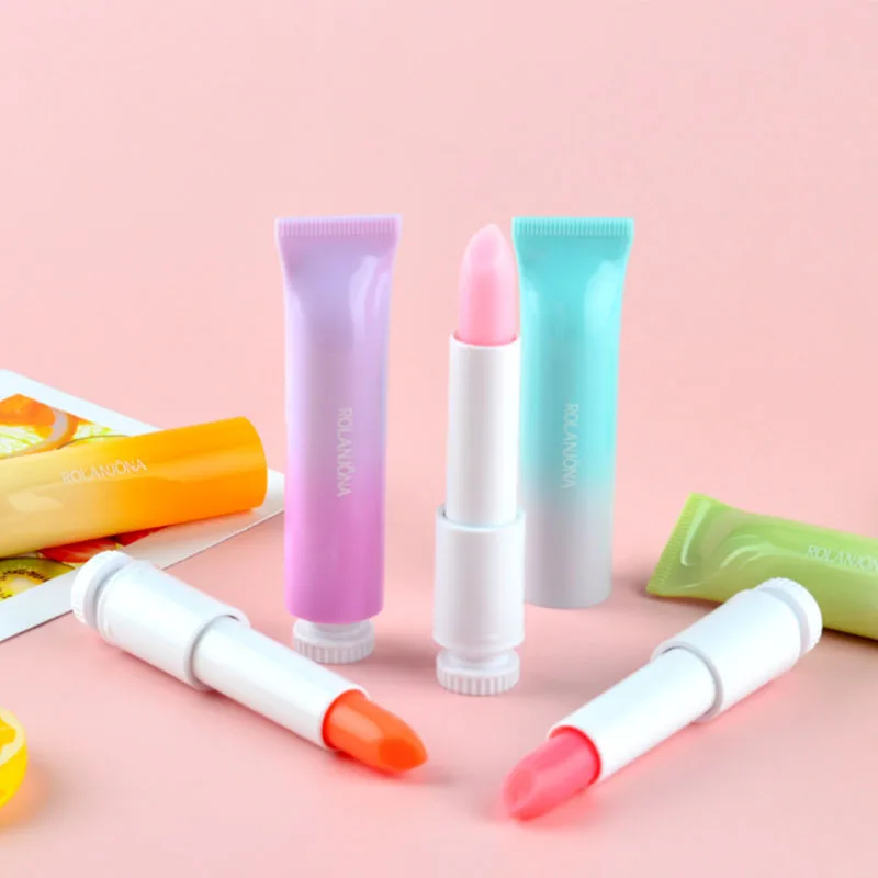 Волшебный бальзам для губ меняющий температуру стойкая Увлажняющая помада с