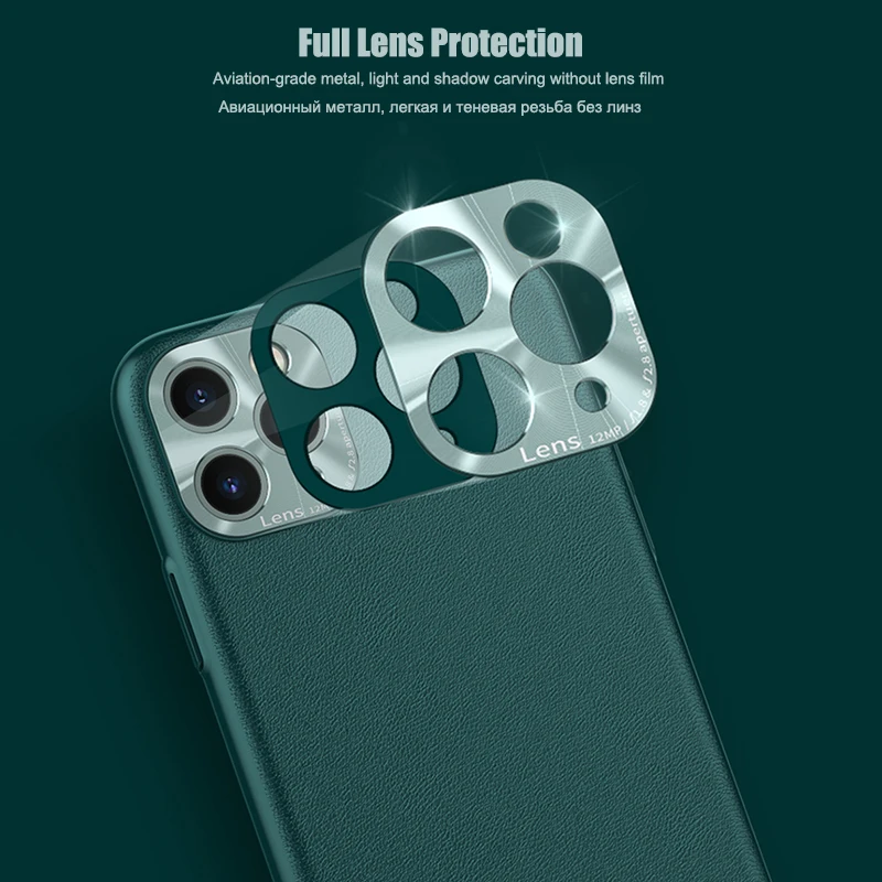 Защитный чехол для камеры алюминиевый телефона iPhone 11 Pro Max роскошный Ультратонкий