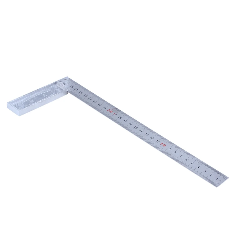 

30cm aluminum handle with stainless steel scale Right Measuring Angle Square Ruler