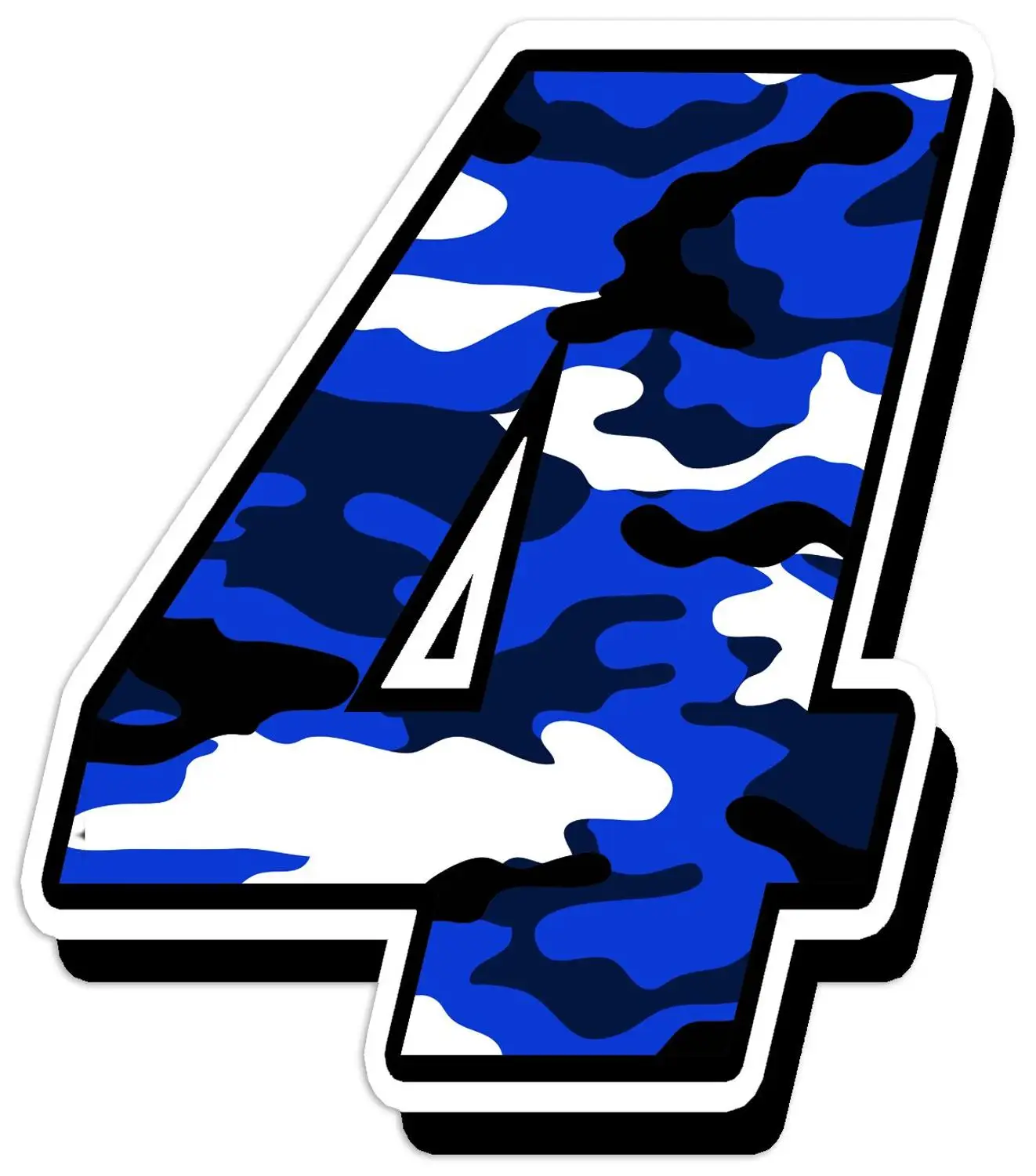 

Hot Creative DIY Digital 3D Car Styling Racing Number Motocross Auto Sticker High Quality KK Vinyl Waterproof Helmet Decals