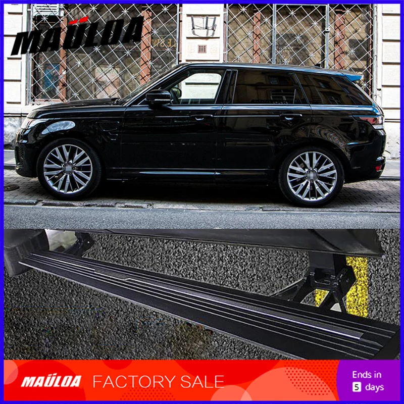

Aluminium Automatic scaling Electric pedal side step running board for Range rover Sport 2013-2016