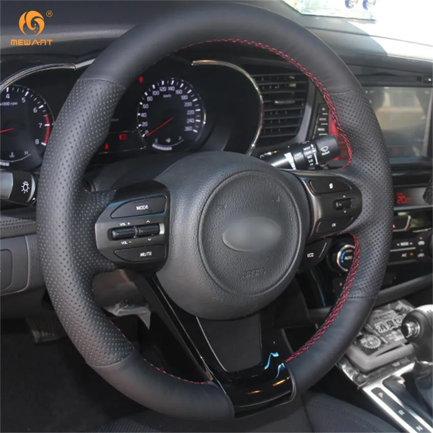 MEWANT черная натуральная кожа фотосессия для Kia K5 Optima 2014 2015 аксессуары интерьера