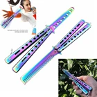 Складная Расческа для усов, из нержавеющей стали, 1 шт.