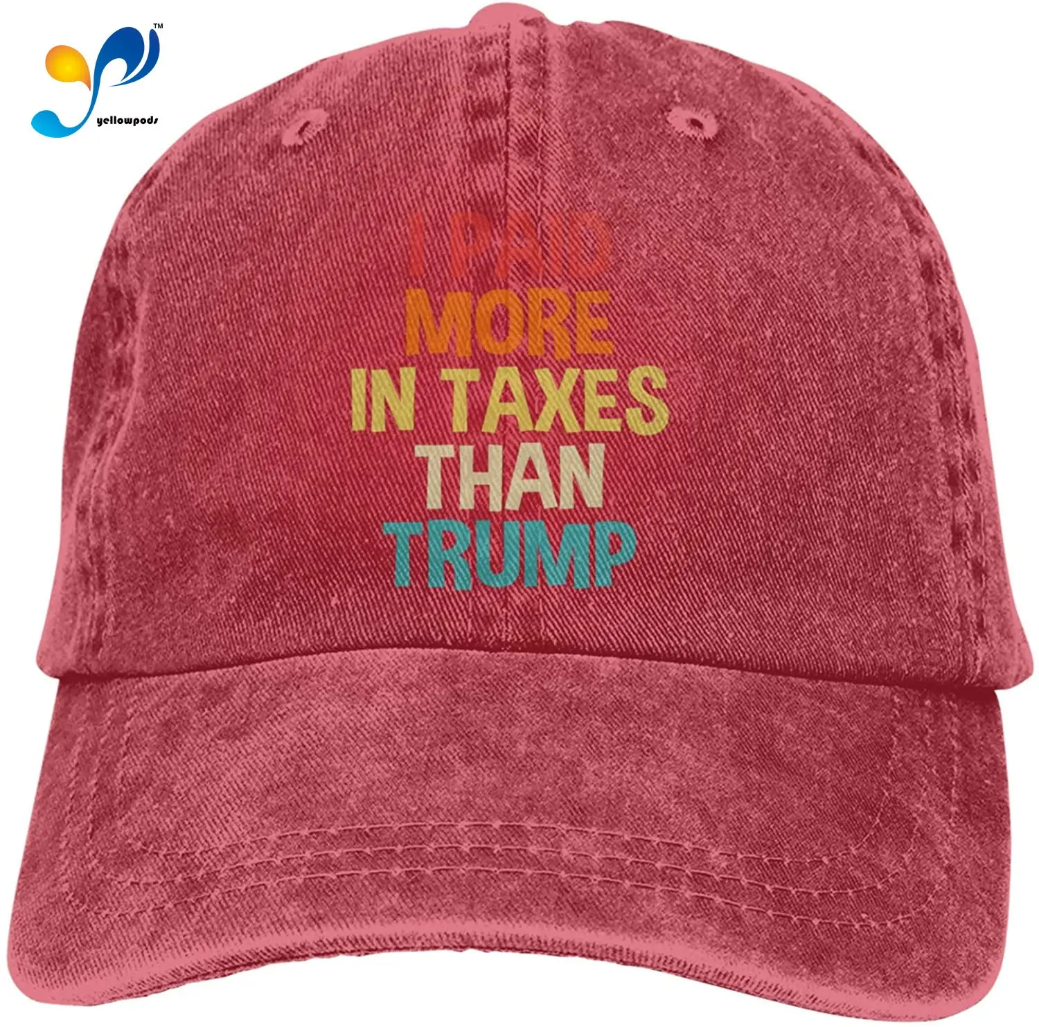 

Я заплатил больше налогов, чем Трамп 2020, голосующая шляпа, винтажные джинсовые бейсболки, хлопковая шапка для папы, унисекс шапка-сэндвич