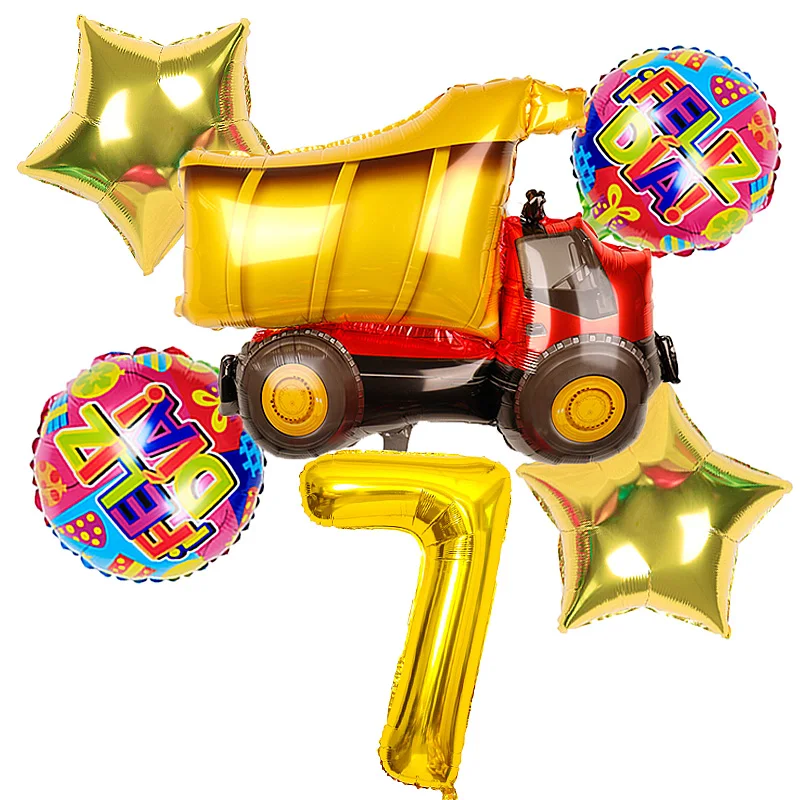 

Car Aluminum Film Balloon Ice Cream Car Balloon Train Children's Toy Baby Shower Birthday Gift Birthday Party Decoration