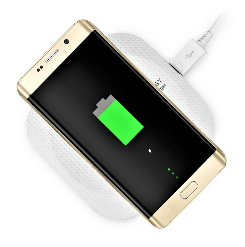Индукционное зарядное устройство QI для Samsung Galaxy S10 Plus S9 Huawei P30 Pro Mate20