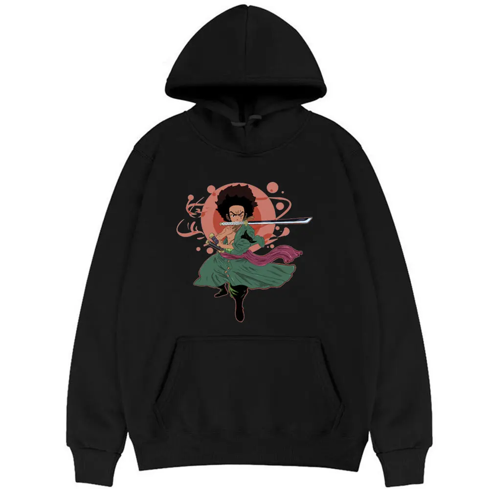 

Japanese Anime Roronoa Zoro Print Hoodie Autumn Winter Men Women Oversized EU Size Hoodies Mens Fashion Harajuku Sweatshirt Tops