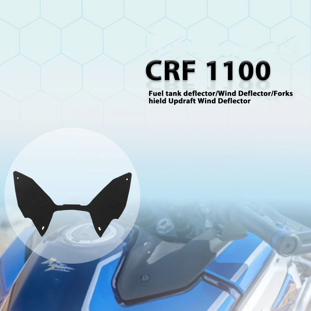 

Wind Deflector Forkshield Updraft Wind Deflector For Honda CRF 1100 L Africa Twin 2020-2021 ABS Fuel tank deflector 2020-2021