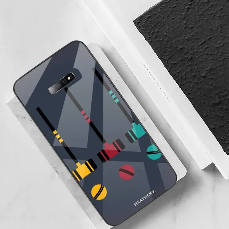 

Heathers Broadway Musical Phone Case Tempered glass For Samsung S6 S7 edge S8 S9 S10 e plus note8 9 10 pro
