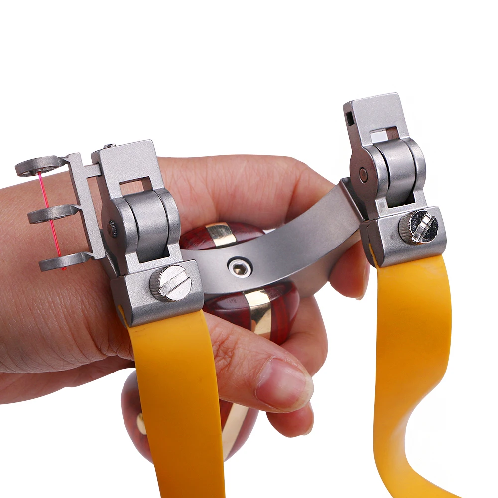 

Ru stock Professional Catapult Light Slingshot for Hunting for Small Animals Fishing Hunting Target Outdoor Games with 2 rubber