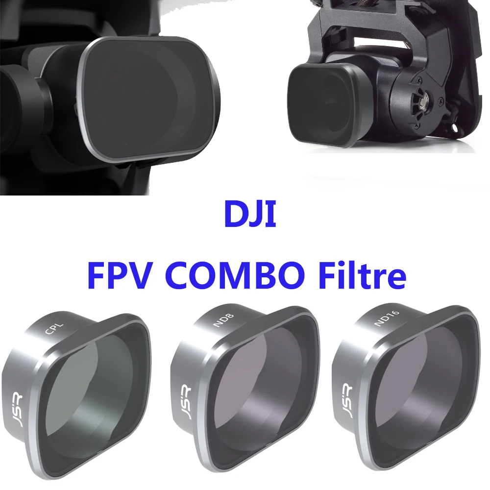 

For DJI FPV Combo Filter Drone UV/CPL/NDPL4/8/16/32 Set Neutral Density Polar Filters Kit Camera Accessories Quadcopter