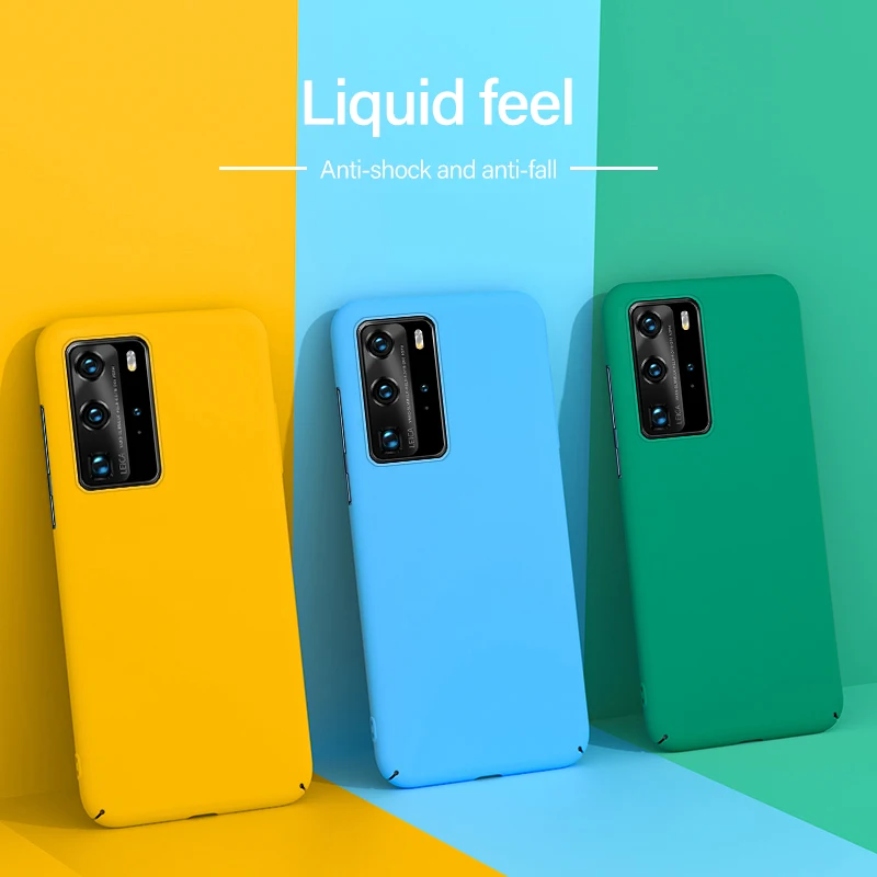 Ultra-thin Matte PC Phone Case For Huawei P40 P30 P20 lite Mate 30 20 10 Pro Honor 8 Shockproof Protection Cover