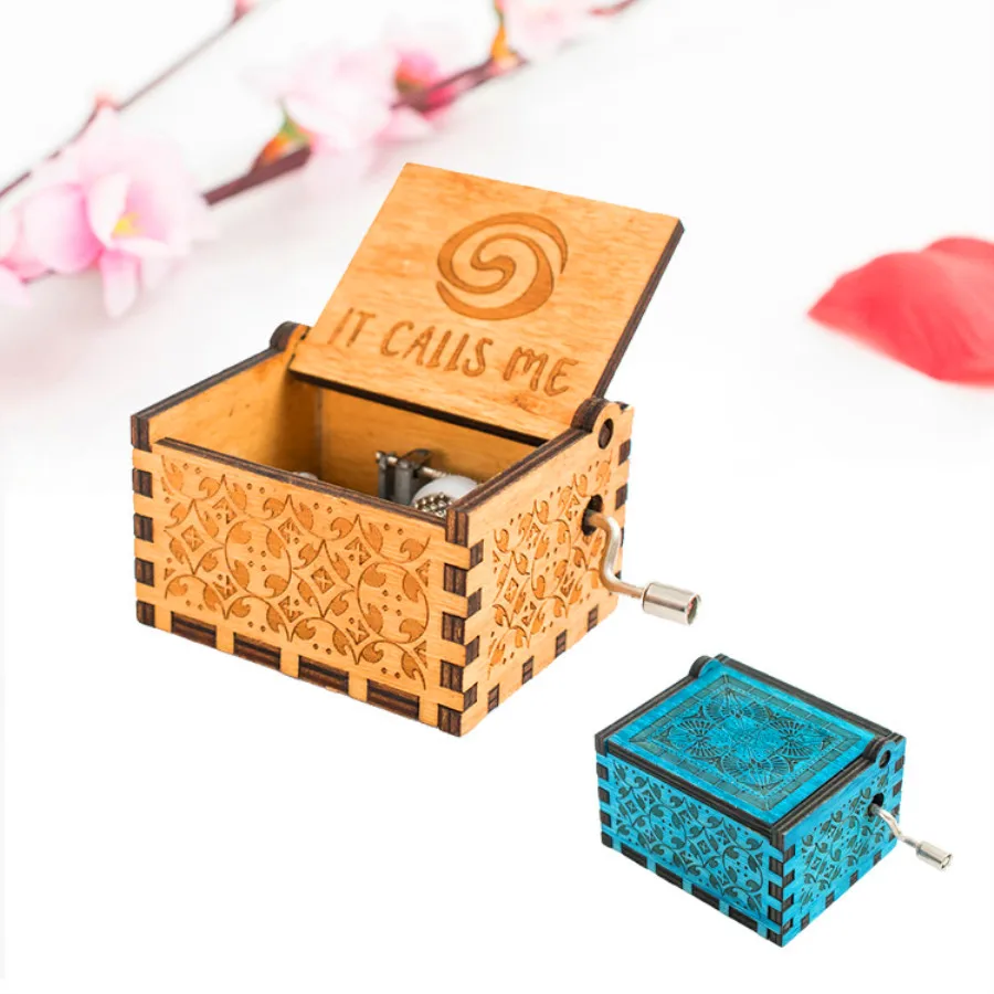 Действие принцесса Моана DIY Механическая Музыкальная Шкатулка набор It crests Me