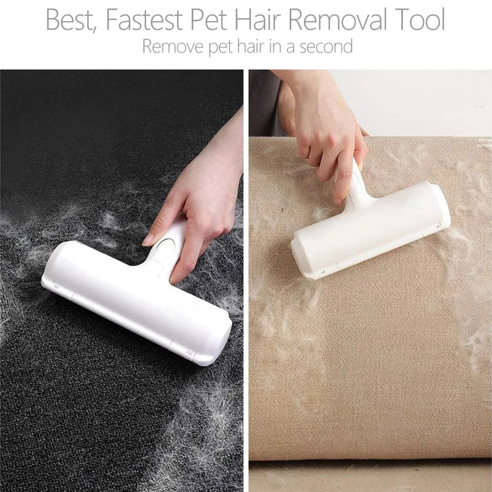 Ролик для удаления шерсти домашних животных многоразовая щетка кошек и собак