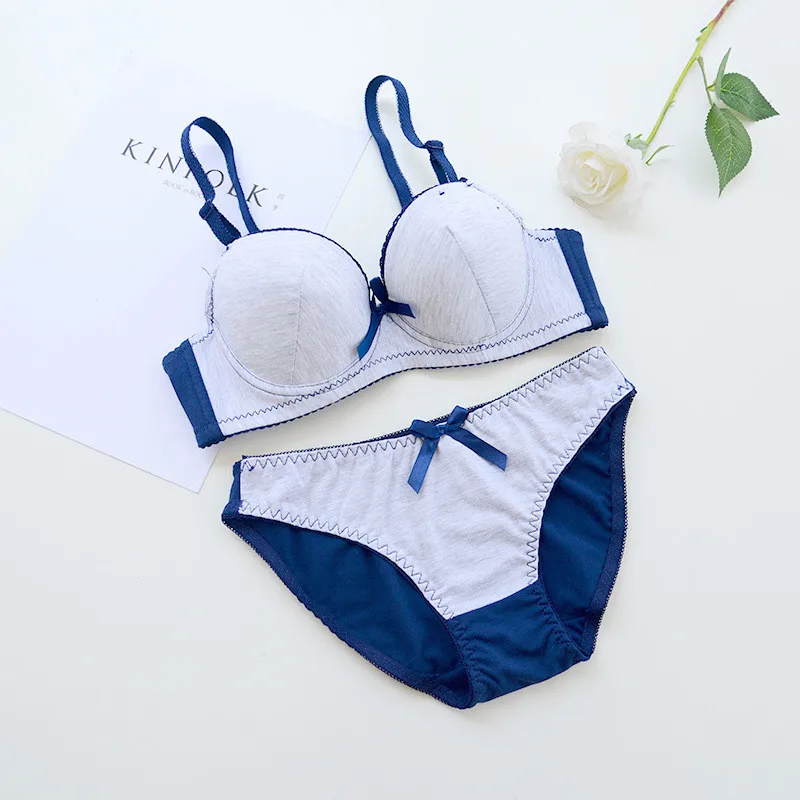 Тренировочный комплект с бюстгальтером для девочек милый Комплект