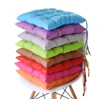 40x40cm square chair floor cushion universal korean thick warm back pure color household cotton cushion soft sofa cushion