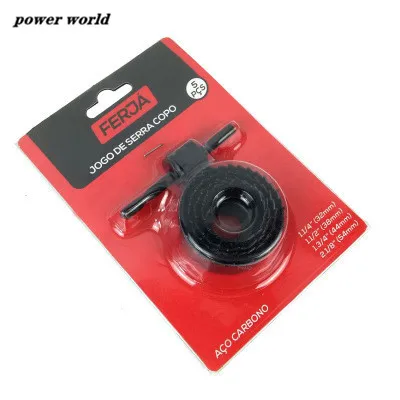 5 шт./лот HCS сверло деревообрабатывающее Отверстие пила Набор для резки