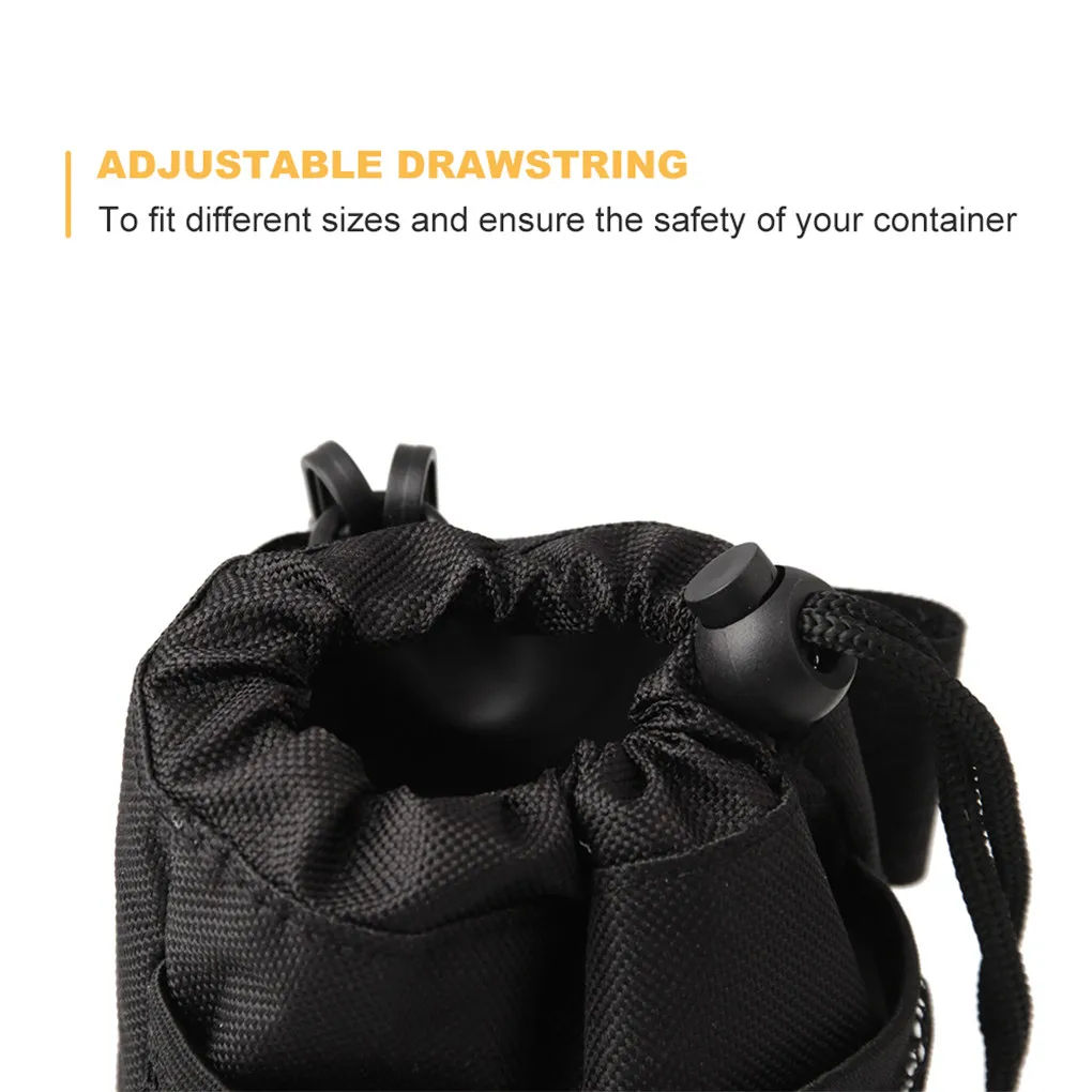 2pc Bike Cup Holder Bag Wheelchair Stroller Bar Drink Bottle Storage Pouch Oxford Fabric Pocket Outdoor Water | Спорт и развлечения