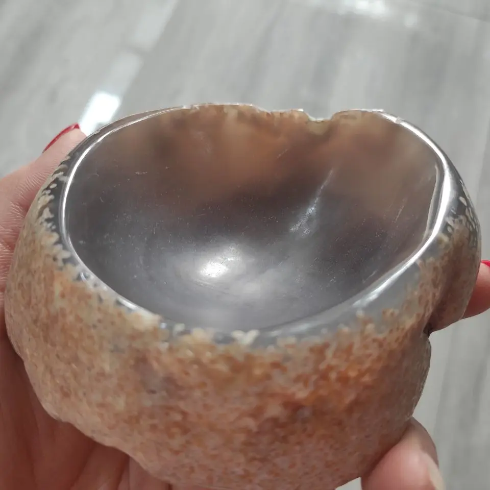 1 шт. Красивая Агатовая чаша пепельница для дома зеркальная | Дом и сад