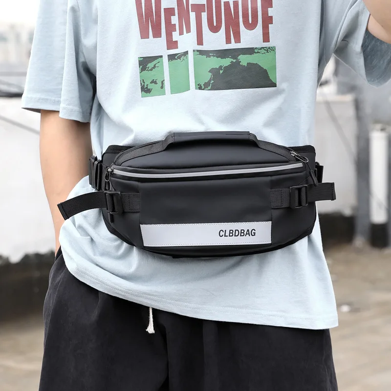 

Новая мужская и женская сумка-мессенджер с карманами модная мужская сумка через плечо Повседневная трендовая нагрудная сумка