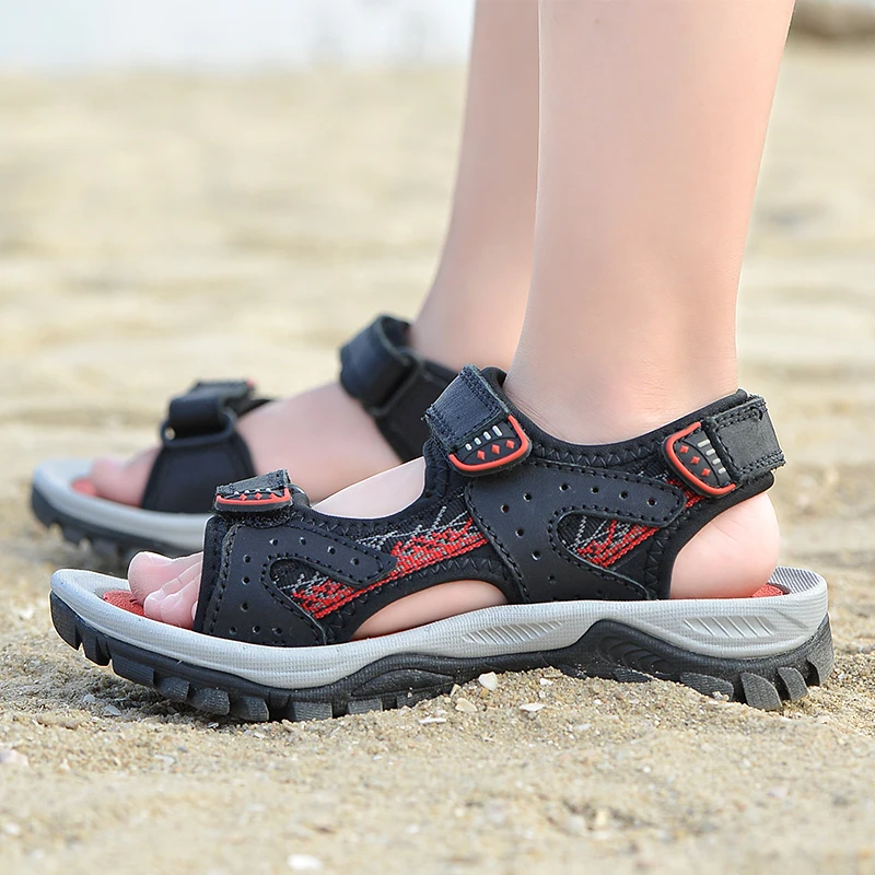 

Sialia Summer Kids Sandals For Children Casual Shoes Boys Sandals Girls Shoes Breathable Mesh School Beach Running sandalias