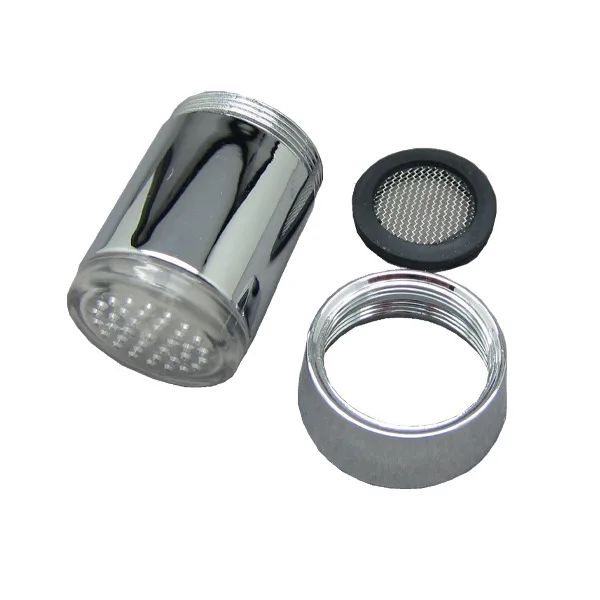 

2021 LED Temperature Sensitive 3-Color Light-up Faucet Kitchen Bathroom Glow Water Saving Faucet Aerator Tap Nozzle Shower NEW