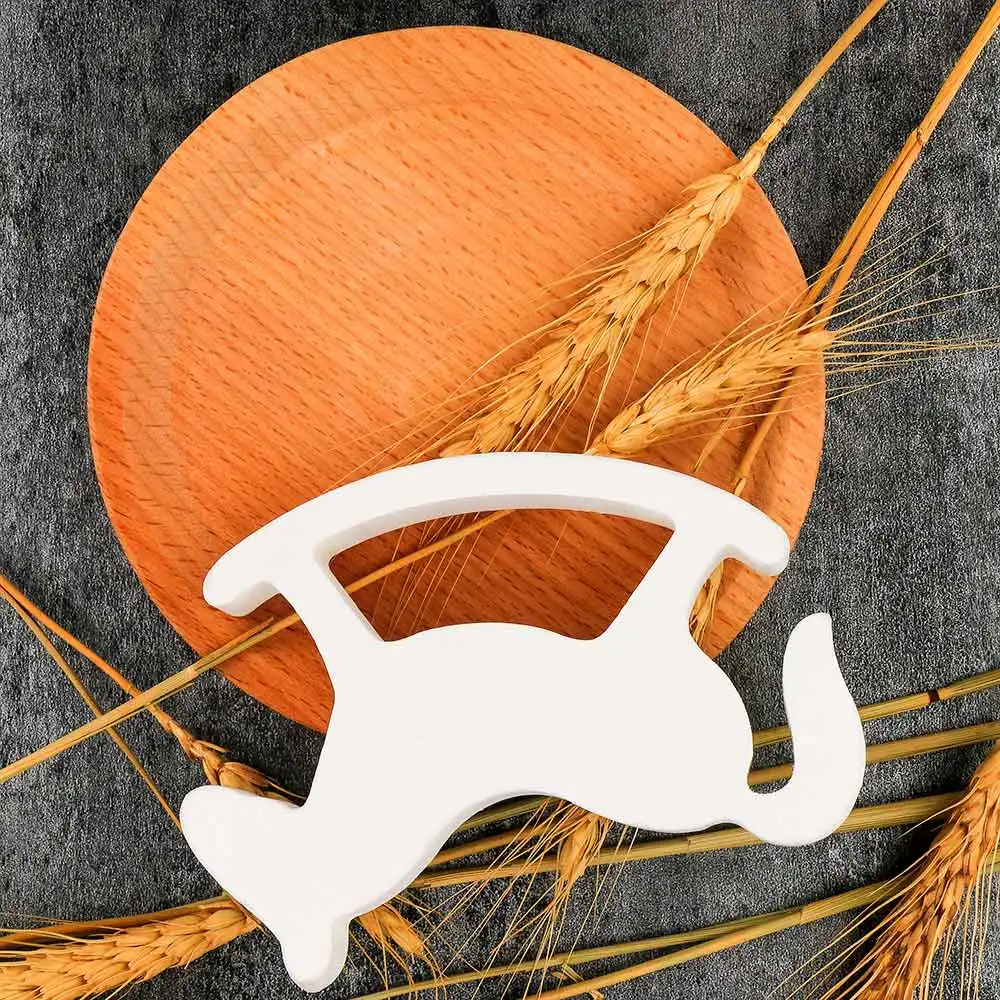 Белый деревянный маленький качалка конь баланс домашний Декор детские игрушки