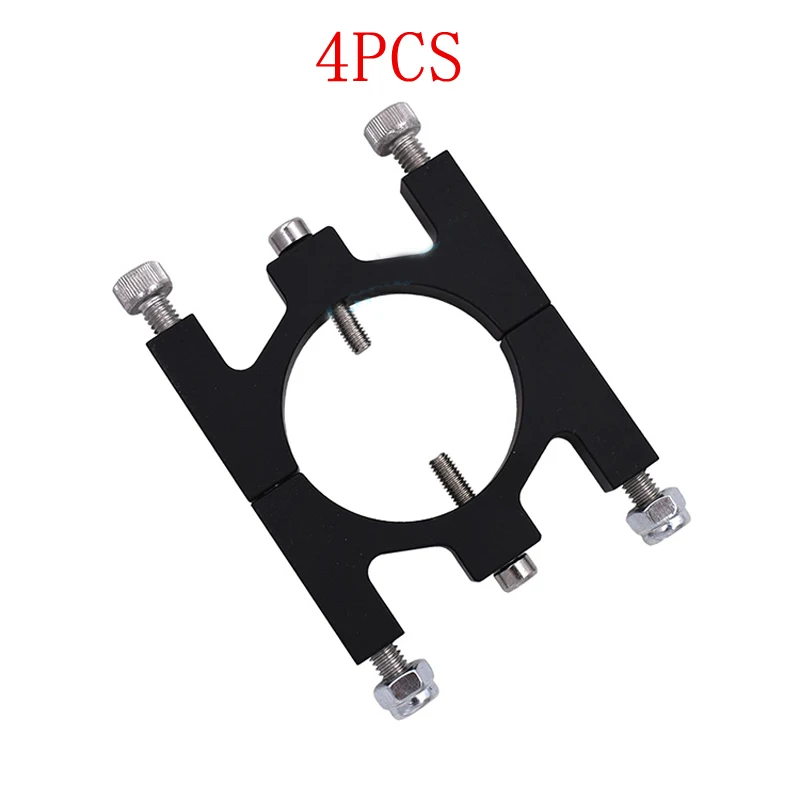 4 шт. Зажим для труб из углеродного волокна 30 мм алюминиевый трубчатый зажим