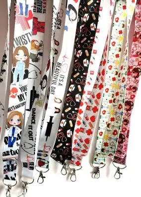 Новинка 100 шт. различные дизайнерские брелки для ключей банковские карты шейные