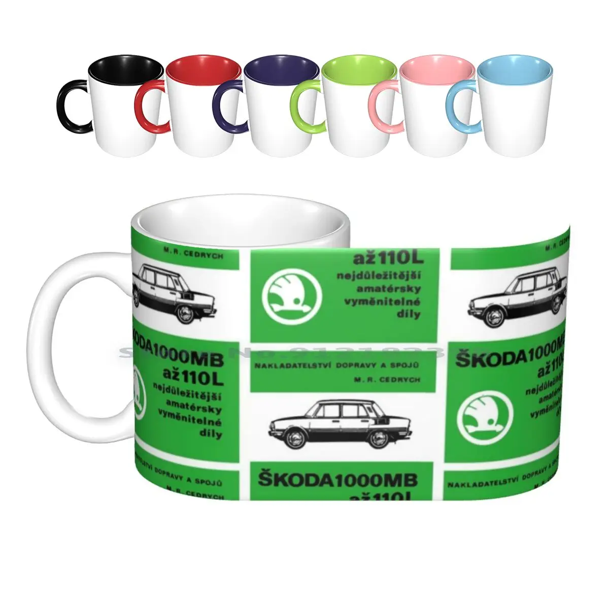 

Skoda 1000 mb керамические кружки, кофейные чашки, Кружка для молока и чая, Skoda Estelle 1000 1000 Mb, маленькая семейная машина, Классическая машина