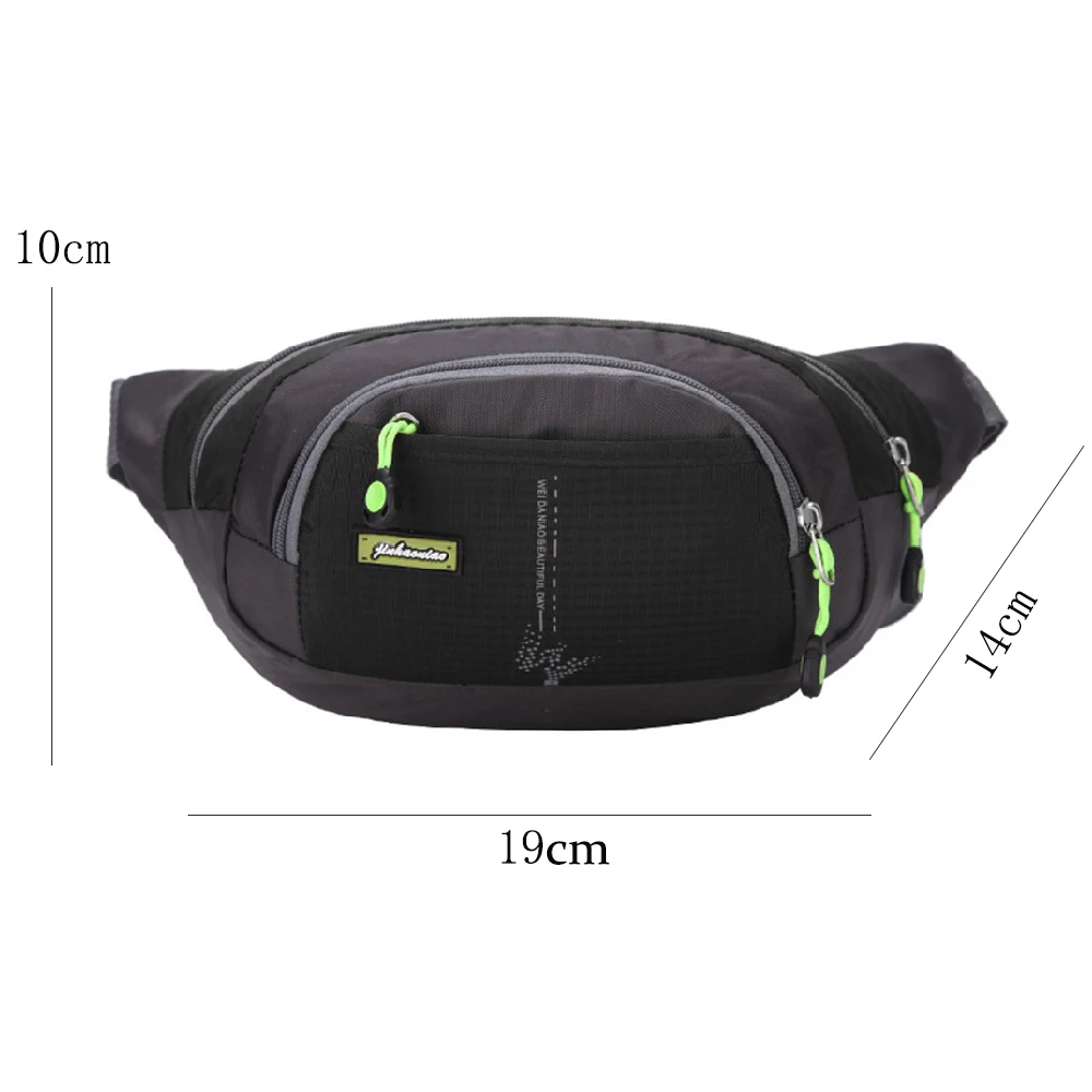Уличные сумки для бега поясной ремень большой емкости водонепроницаемый нейлон