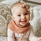 Нагрудники для новорожденных младенцев хлопковый марлевый шарф нагрудник из органического хлопка нагрудник шарф Детская бандана для кормления младенцев Детские нагрудники #60