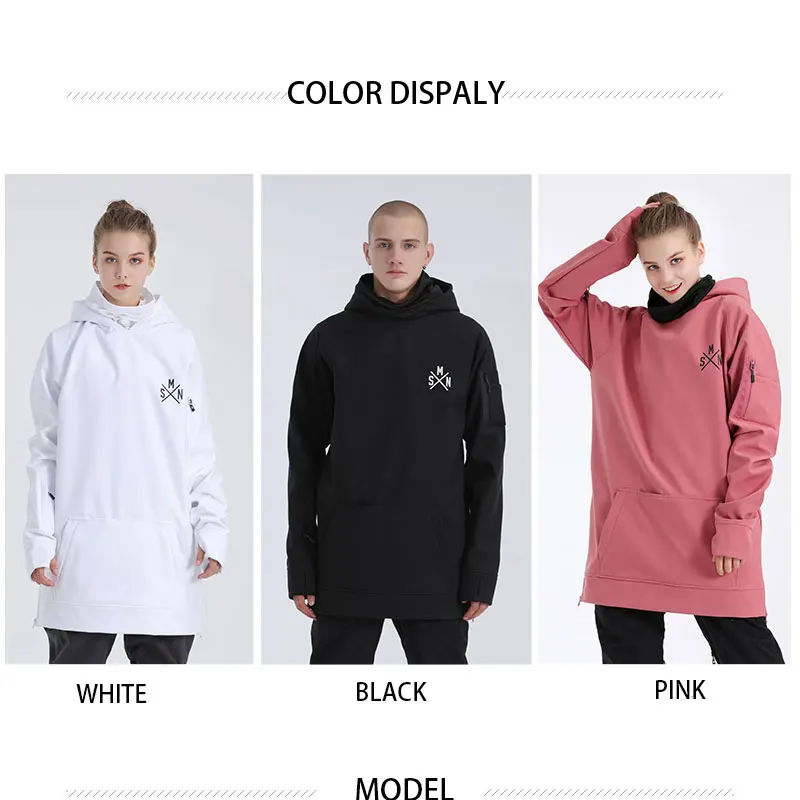 Мужская и Женская Спортивная толстовка SMN водонепроницаемая утепленная куртка
