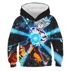 Худи в стиле японского аниме с 3D рисунком дракона-жемчуга, худи для девочек, кофта для девочек, костюм для мальчиков, детская одежда, худи, новый год 2021