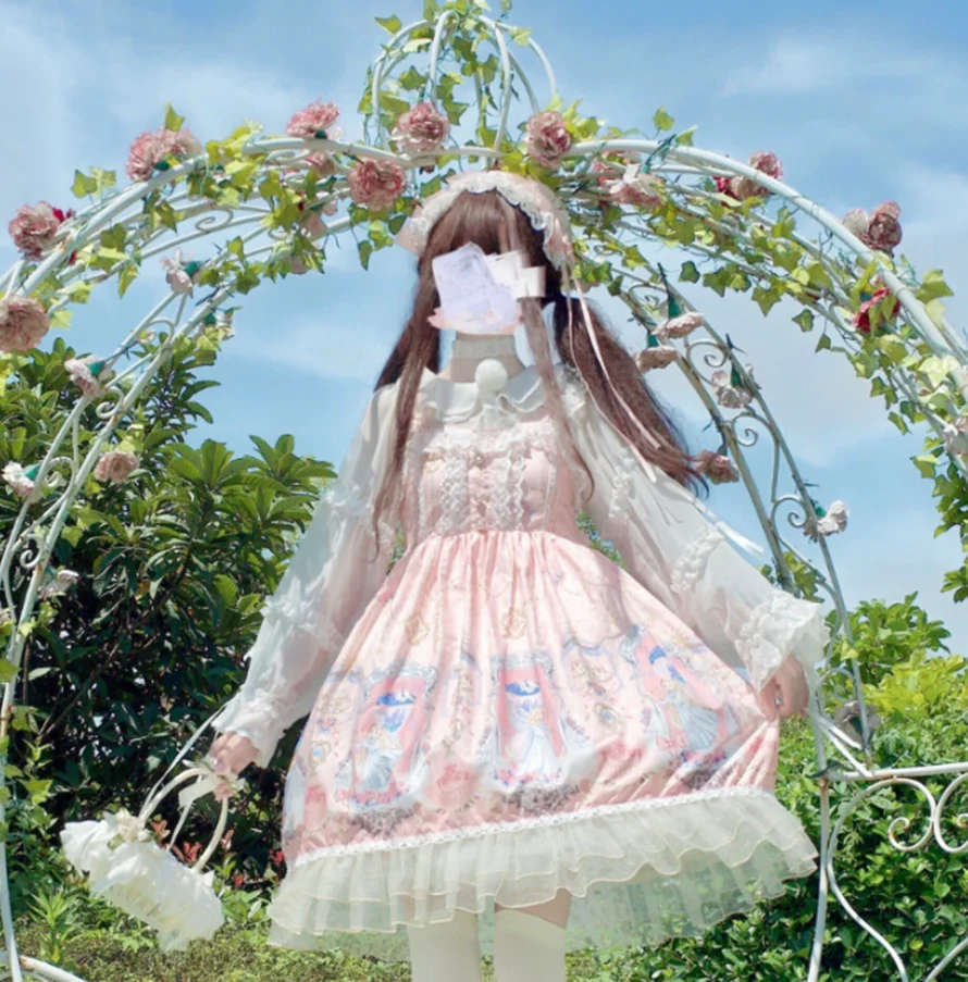 Японское платье без рукавов в стиле &quotЛолита&quot|Платья Лолита| |