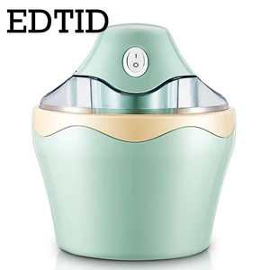 Автоматическая машинка для мороженого, мини-аппарат сделай сам с таймером, морозильник для фруктов, десертов, блендер для молочных коктейлей ЕС, 500 мл