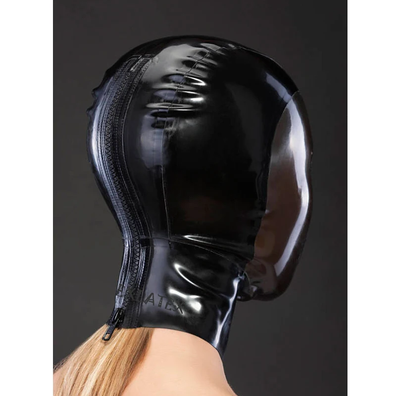 Латекс унисекс маска Дедпул sm маски перфорированные ангельские глазки с