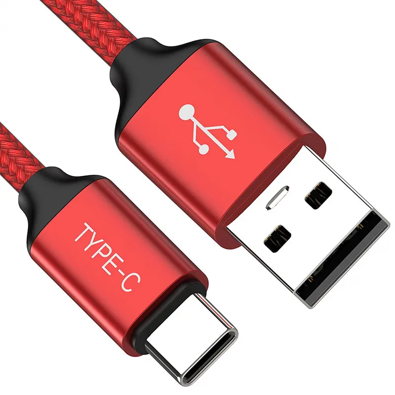 USB Type C Cable 2A Fast Charging Data for Huawei Mate 30 Pro Xiaomi Mi 9 8 Se Redmi 8A Mobile Phone Charger |