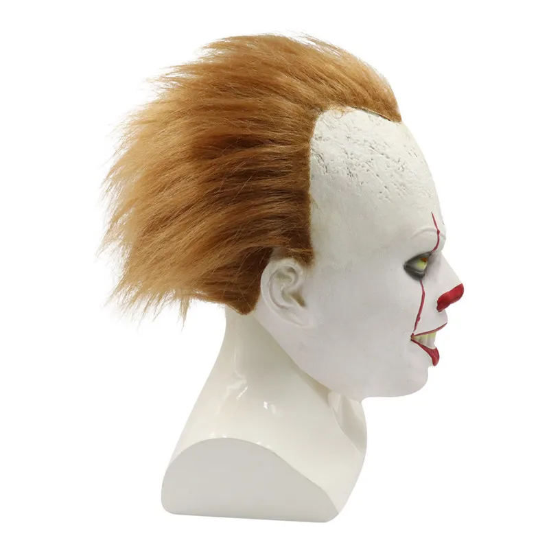 2019 stephen King's It Mask Pennywise Joker Full Face Overwatch аксессуары для косплея страшная маска