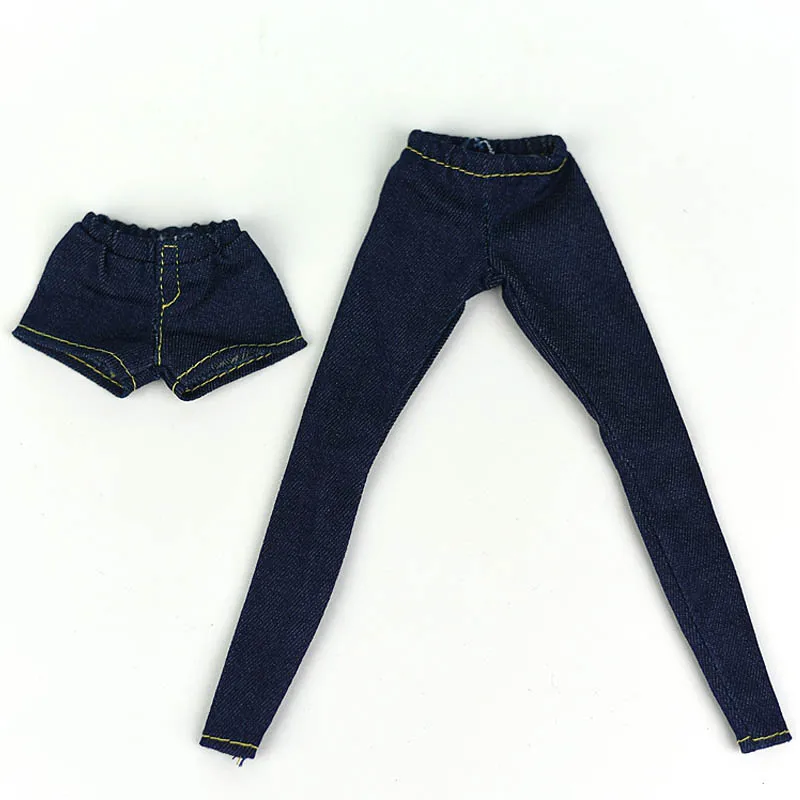 Модные узкие и тонкие сексуальные эластичные леггинсы брюки для Барби одежда 1/6